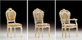 Hotel Furniture/Restaurant Furniture/Canteen Furniture/Restaurant Chair/Antique Carved Flower Classic Armchair/European Style Chair (GLH-112)
