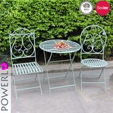 Foldable Antique Table Set for Garden