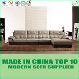 Modern Loveseats Living Room Leather Wooden Sofa