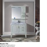 Floor Mounted PVC Stronger White Cabinet