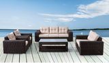 Outdoor Alu Leisure Round Rattan Sofa