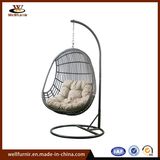 2018 Well Furnir Garden Furniture / Rattan Hanging Chair / Outdoor Egg Swing Chair