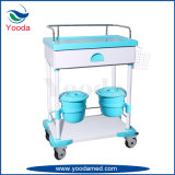 Hospital Products Nursing Medical Cart with Basket