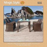 Modern Dining Set Hot Sale Furniture Patio Dining Set Garden Furniture Rattan Chair Dining Chair Outdoor Furnitur (Magic Style)