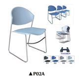Leisure Stackable Plastic Chair for Conference and Training