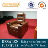 High Quality Home Theater Leather Recliner Sofa (G021)