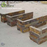 SL-015nc Multi Color Slate Ledge Culture Stone Corner