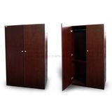 Hotel Bedroom Furniture Wardrobe with Wood Veneer Finish (SW-01)