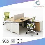 Cheap Opposite Office Desk with Table Top Partition (CAS-W1871)