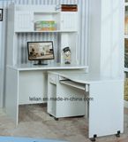 Simple Design Office Table Desktop Computer Desk with Cabinet and Drawers