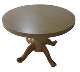 Round Wooden Dining Table for Hotel Furniture