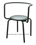 Emeco Dining Restaurant Metal Navy Cushion Parrish Side Chairs