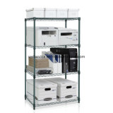 DIY 4 Layers Metal Office Wire File Storage Rack with High Quality