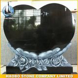 High Quality Headstone Antique Finish Heart Shaped Granite Tombstone