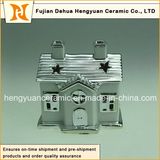 Ion Plating House Shape Ceramic Chimney for Christmas Decoration, (Home Decoration)