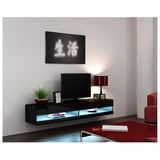 Modern Living Room Cabinet Design Wall Mount Floating TV Stand