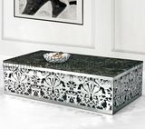 Italian Design Square Marble Top Coffee Table