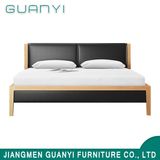 Practical Bedroom Furniture Space Saving Wooden Canopy Double Bed Design