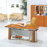 Economy Customizable High Quality Wooden Office Table with Aluminium (SZ-ODT619)