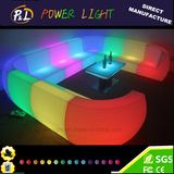 Illuminated LED Furniture Bar Plastic Sofa Chair