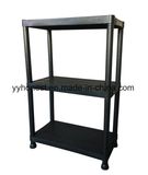 3 Layers Garage Storage Easy Assembly Plastic Shelving