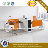 Straight Shape Steel Leg CIF Trade Office Partition (HX-UN003)