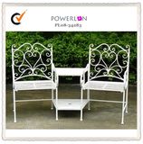 Fancy Antique White Iron Chair