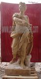 Carved Antique Marble Sculpture Carving Stone Statue for Garden Decoration (SY-X1165)