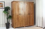 Solid Oak Wood Wardrobe with High Quality (M-X1078)