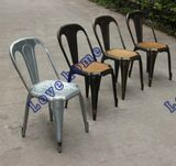 Industrial Metal Dining Restaurant Garden Living Room Chair