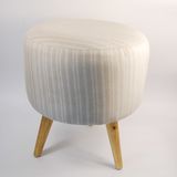 En71 Round Fabric Stool Bed End Stool Footrest