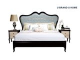 Luxury Bed Solid Wood Deisgn for Home Furniture