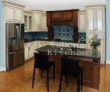 Solid Wood Kitchen Cabinet #186