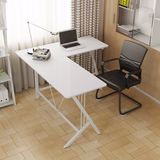 Wooden L-Shape Home Office Desk