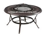 Outdoor / Garden / Patio/ Rattan/ Cast Aluminum Barbecue Table HS6125dt