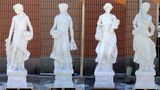 White Marble Sculpture for Garden Decoration/Carving Animal Sculpture