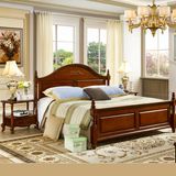 Wood Bedroom Furniture Set with Bed and Dresser Cabinet