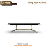 Polygon Coffee Table Stainless Steel Coffee Table Anodise Cofffee Table