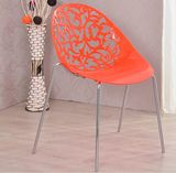 Modern Design Plastic Stacking Commercial Seating, Garden Chair (LL-0064)