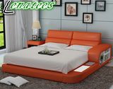Lb8805 Designer Furniture LED Light and Storage Modern Bed