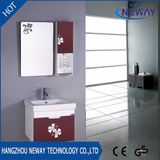 Modern Waterproof Bathroom Plastic Vanity Cabinet with Mirror