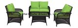 4PCS Deluxe Rattan Sofa Set