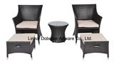 5PCS Deluxe Rattan Sofa Set