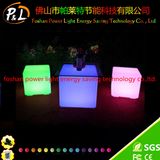 Light Cube Shape LED Colorful Plastic Stool