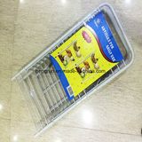 Metal Wheeled Wire Storage Basket Rack, Kitchen Wire Shelf