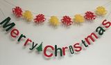 OEM Number Alphabet Design Paper Garland for Party Decoration