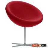 Steel Metal Hotel Furniture Panton C1 Lounge Chair