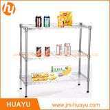 Three Tier Wire Steel Shelving