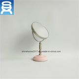 Modern Style Bathroom Desktop Bronze Plating Makeup Cosmetic Mirrors