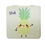 High Quality Creative PU Metal Pocket Mirror Cm-1011
